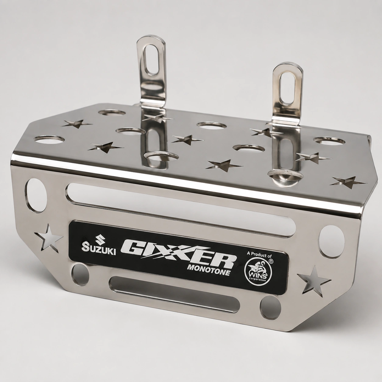 Gixxer Monotone সাইলেন্সার CNC খাঁচা SS