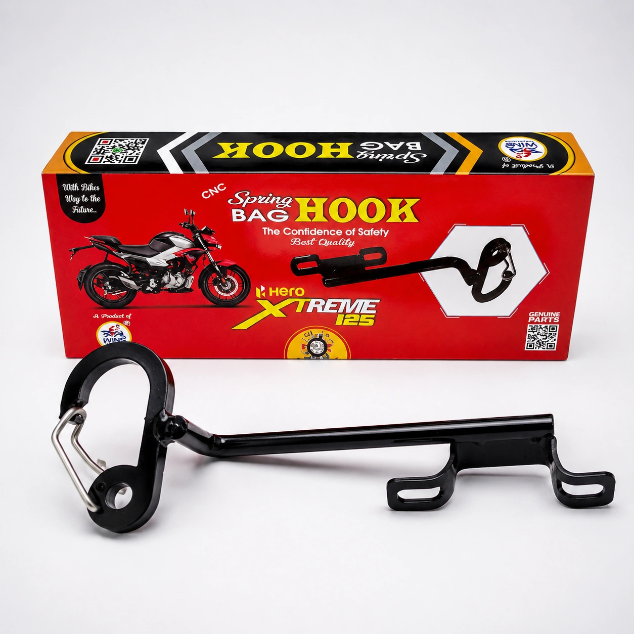 Hero-Xtreme-125R Hero CNC ব্যাগ হুক