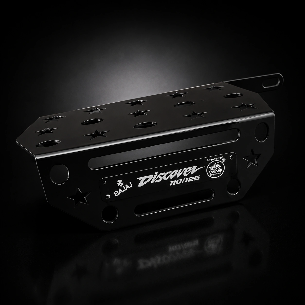 Discover-110-Bajaj-সাইলেন্সার-CNC-খাঁচা-MS