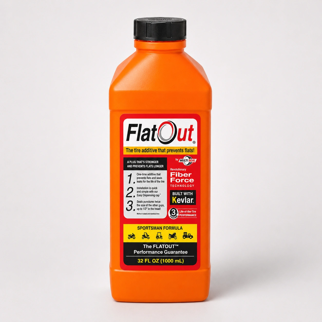 FlatOut 1000ml (Orange) Tyre Gel