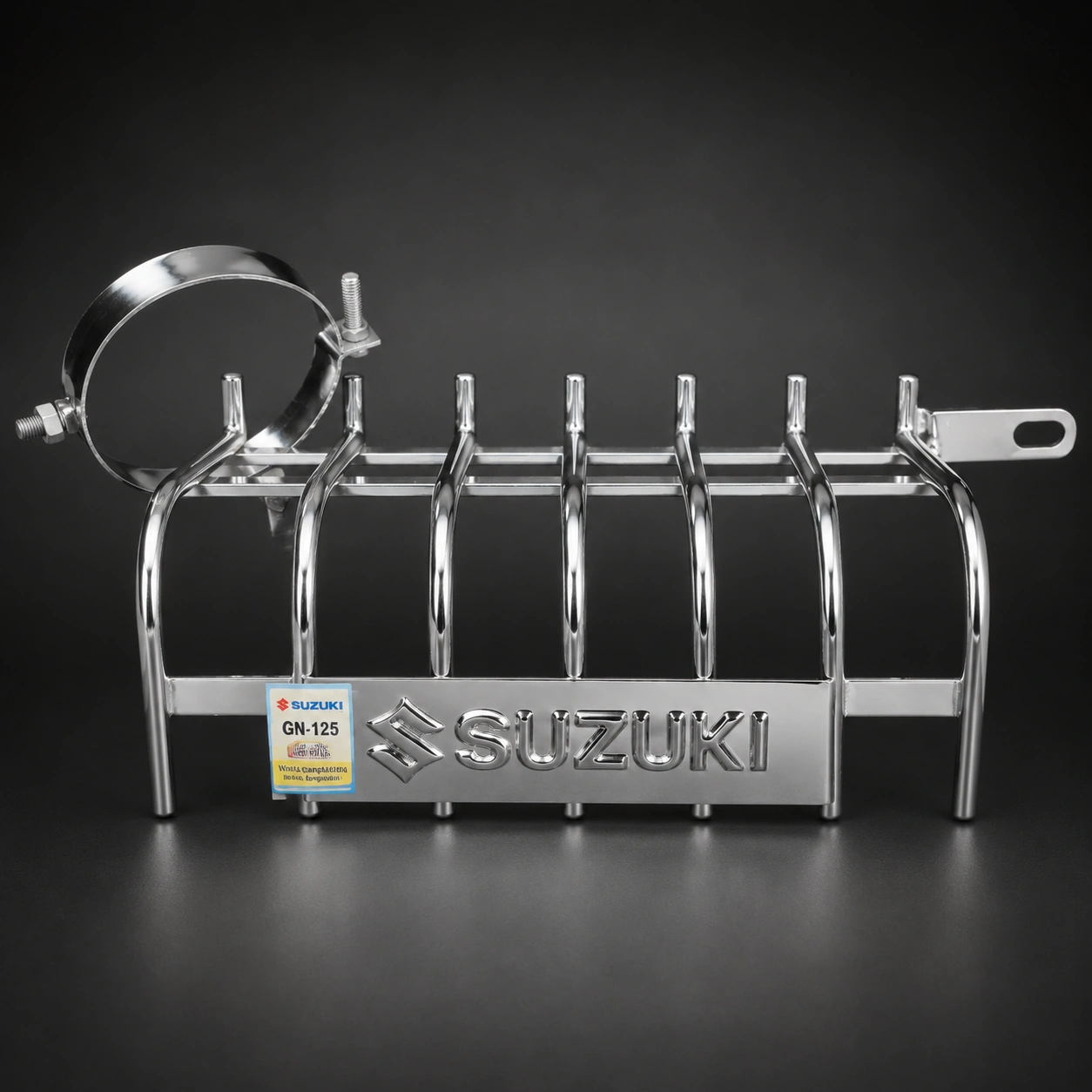 GSX-125 suzuki সাইলেন্সার 8mm রড খাঁচা SS