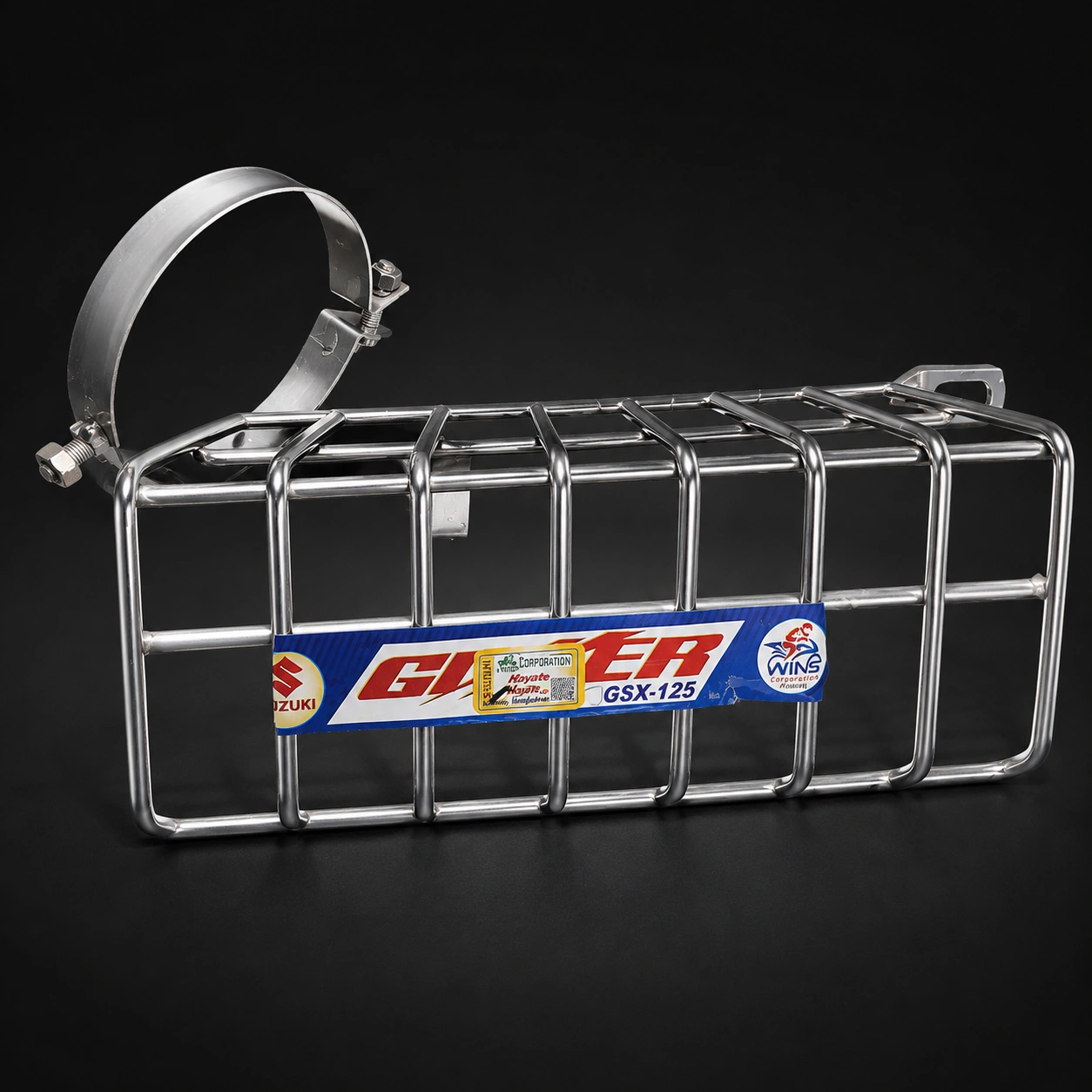 Hayati (EP) Suzuki সাইলেন্সার 5mm রড খাঁচা SS