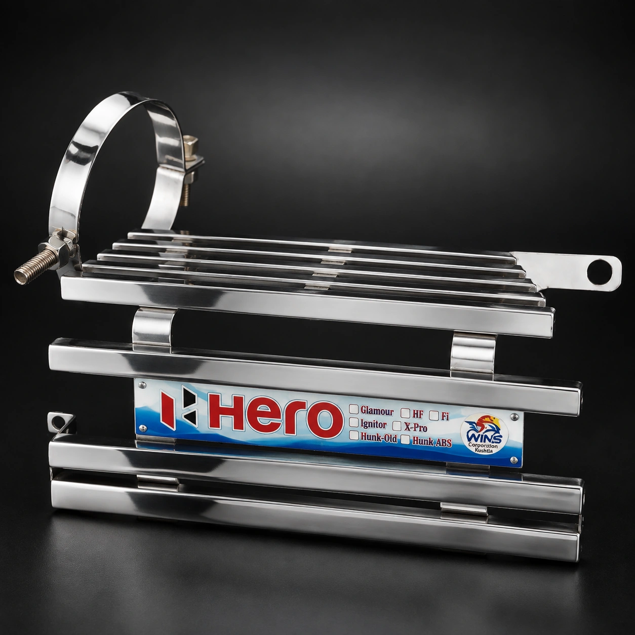 Ignitor-125 Hero সাইলেন্সার Box খাঁচা SS