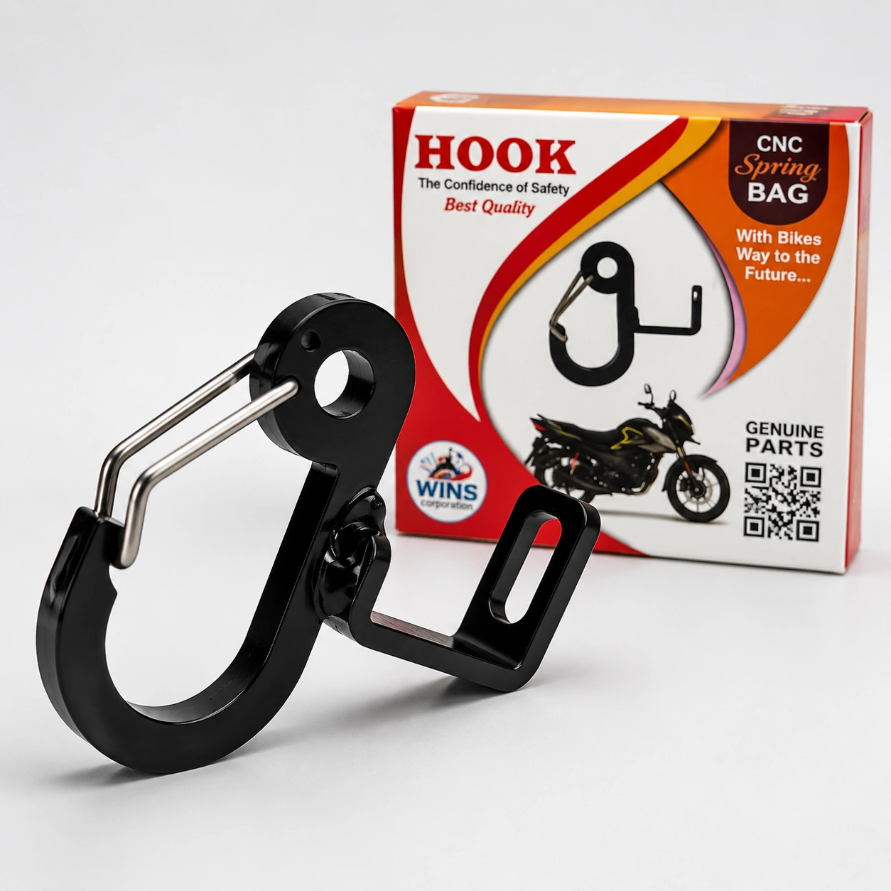 Livo_Shine_Trigger_Hunk (Honda & Hero) CNC ব্যাগ হুক