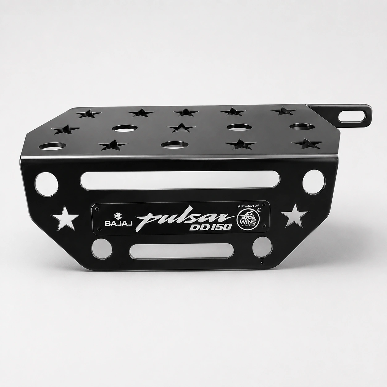 Pulsar-Double-Disk-Bajaj-সাইলেন্সার-CNC-খাঁচা-MS