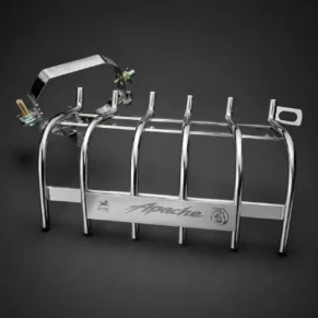 RTR-4v TVS সাইলেন্সার 8mm রড খাঁচা SS