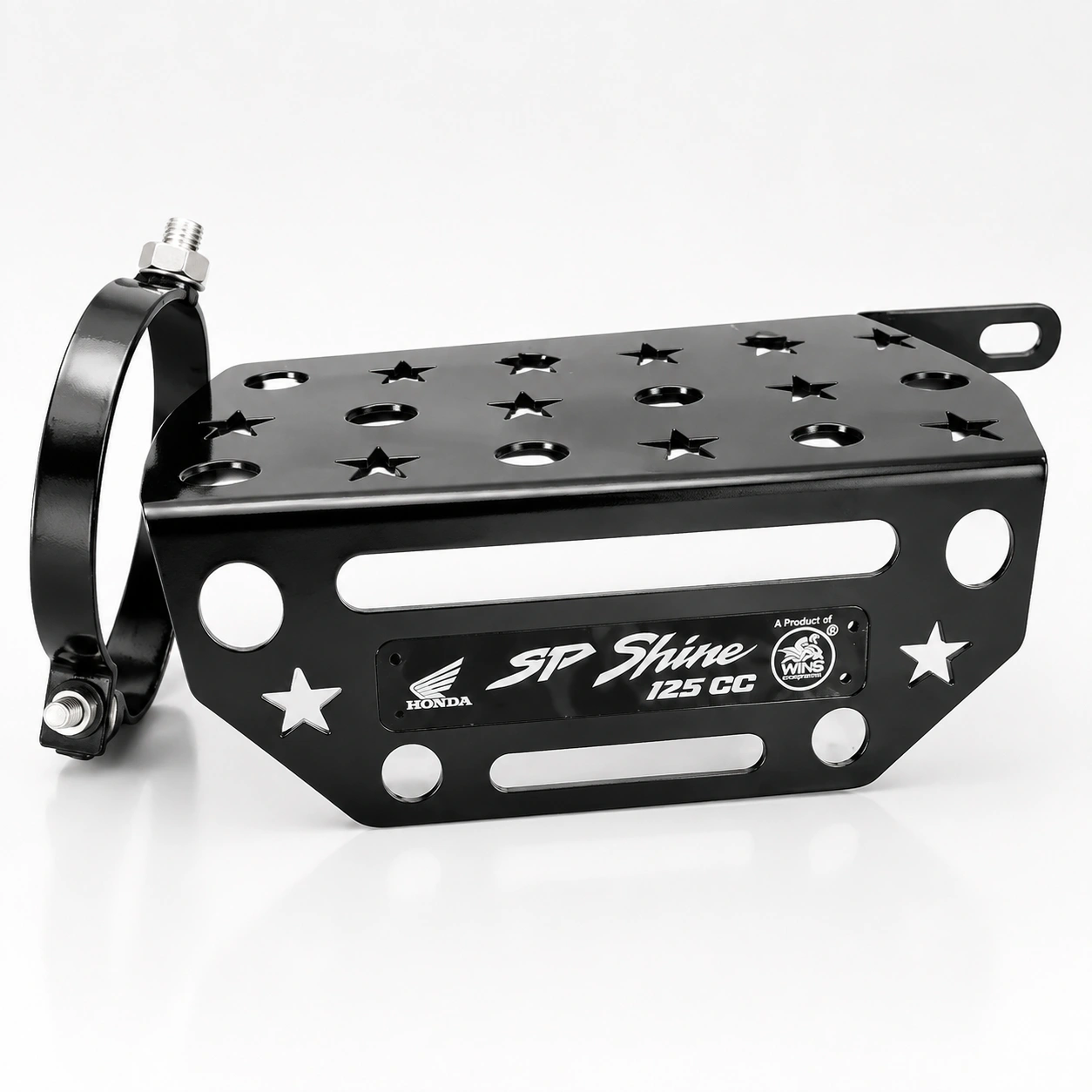 SP-Shine-125-Honda-সাইলেন্সার-CNC-খাঁচা-MS