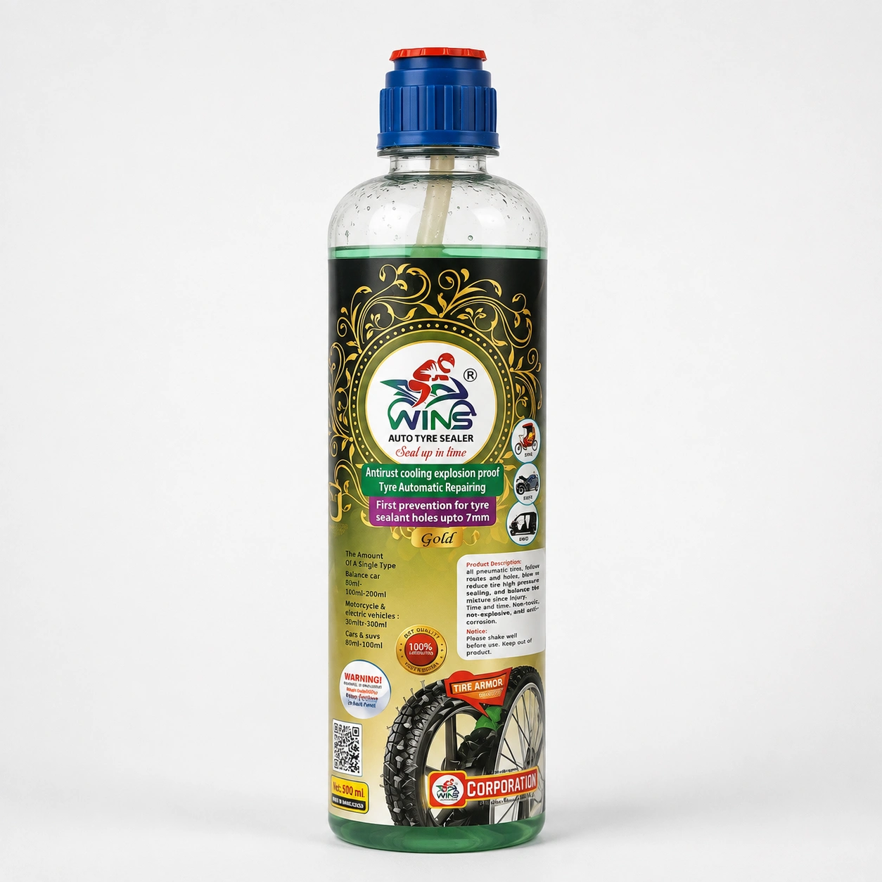 Wins Gold 500ml টায়ার জেল