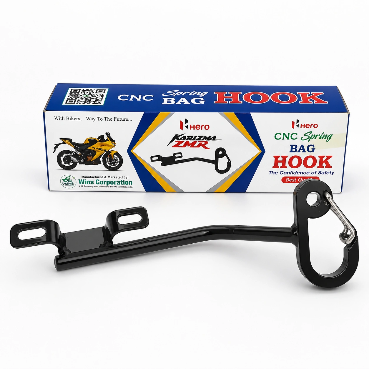 Hero Karizma CNC ব্যাগ হুক